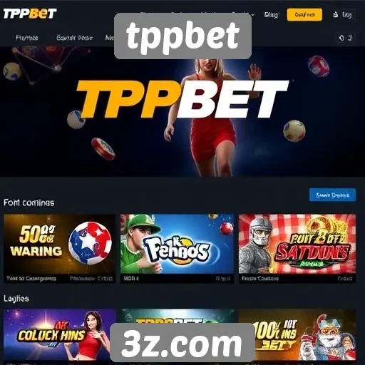 Variedade de jogos disponíveis no tppbet
